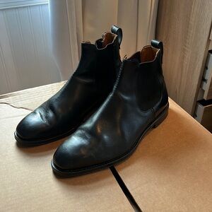 Allen Edmonds Chelsea Liverpool Boots, Size 12 3e, Black